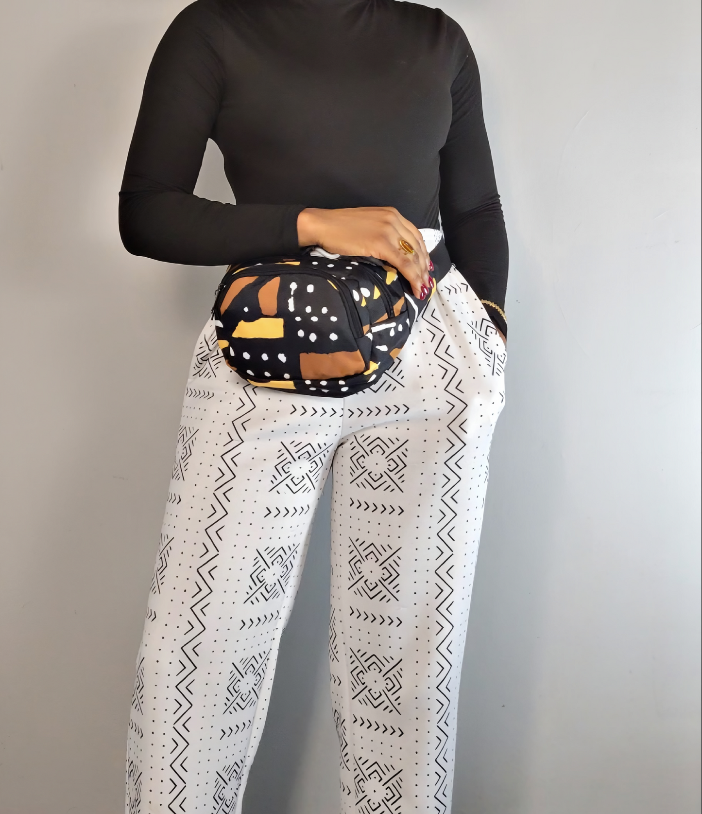 Bogolan Fanny pack