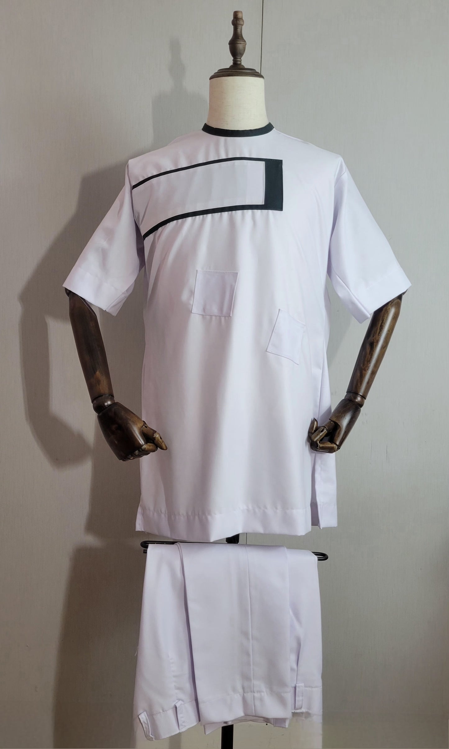 Ensemble Tunique BLANC ÉPURÉ