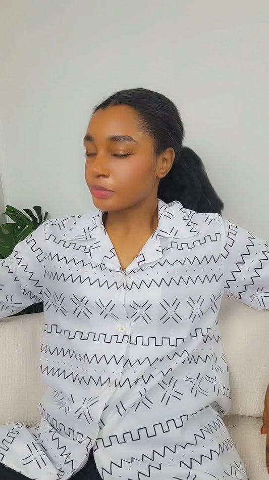 chemise bogolan